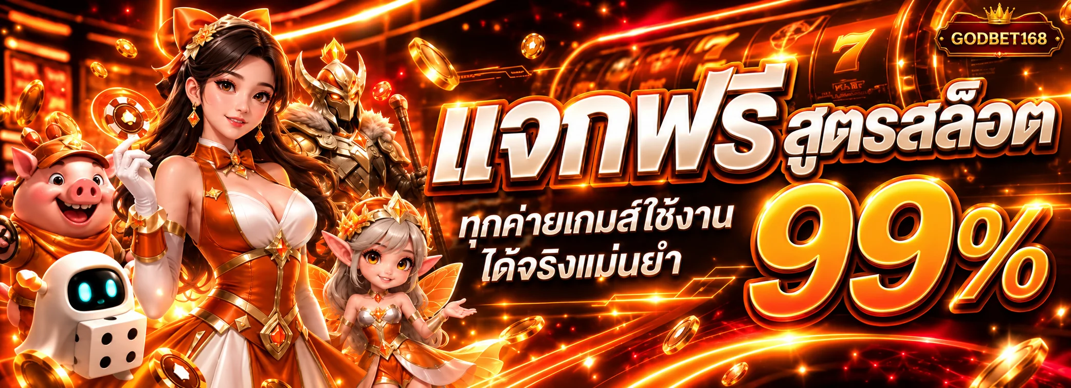 GODBET168 แจ็กพอตสล็อตพร้อมตัวละครเกมแฟนตาซี